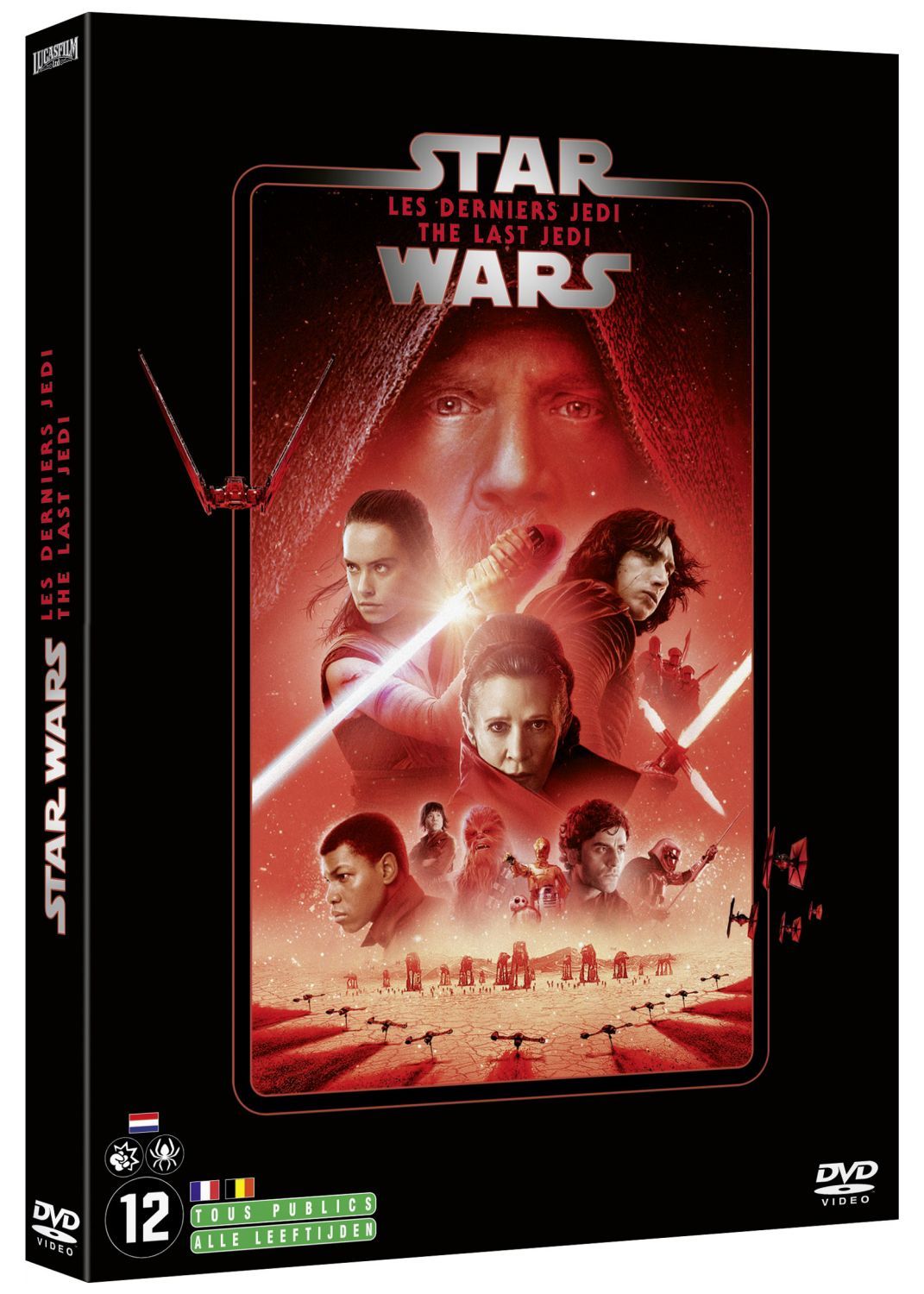 Star Wars The Last Jedi - (DVD)