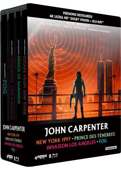 Coffret John Carpenter 4 Films [Combo Blu-Ray, Blu-Ray 4K]
