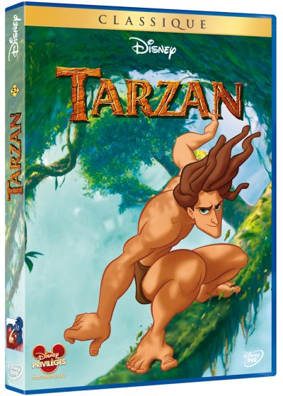 Tarzan 1 (dessin animé) [DVD à la location] - flash vidéo