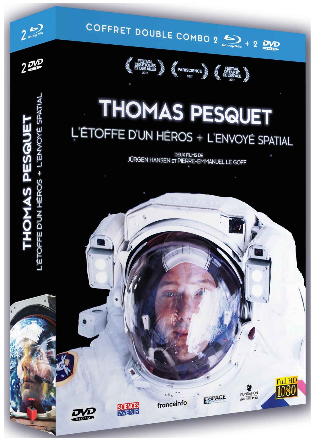 Coffret Thomas Pesquet 2 Documentaires : L'étoffe D'un Héros  L'envoyé Spatial [Combo DVD, Blu-Ray]