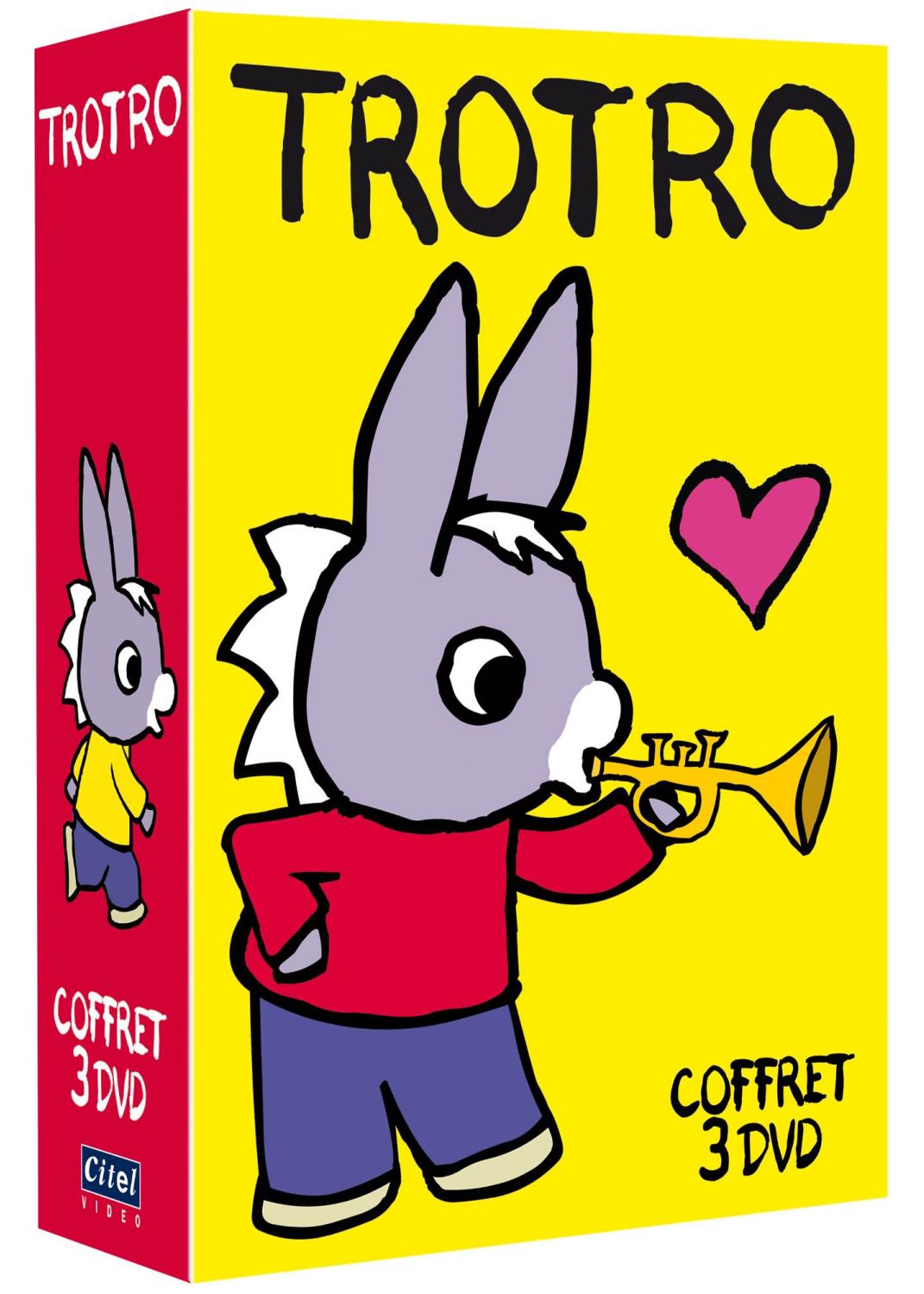 Coffret Trotro, Vol.1 à 3 [DVD] - flash vidéo