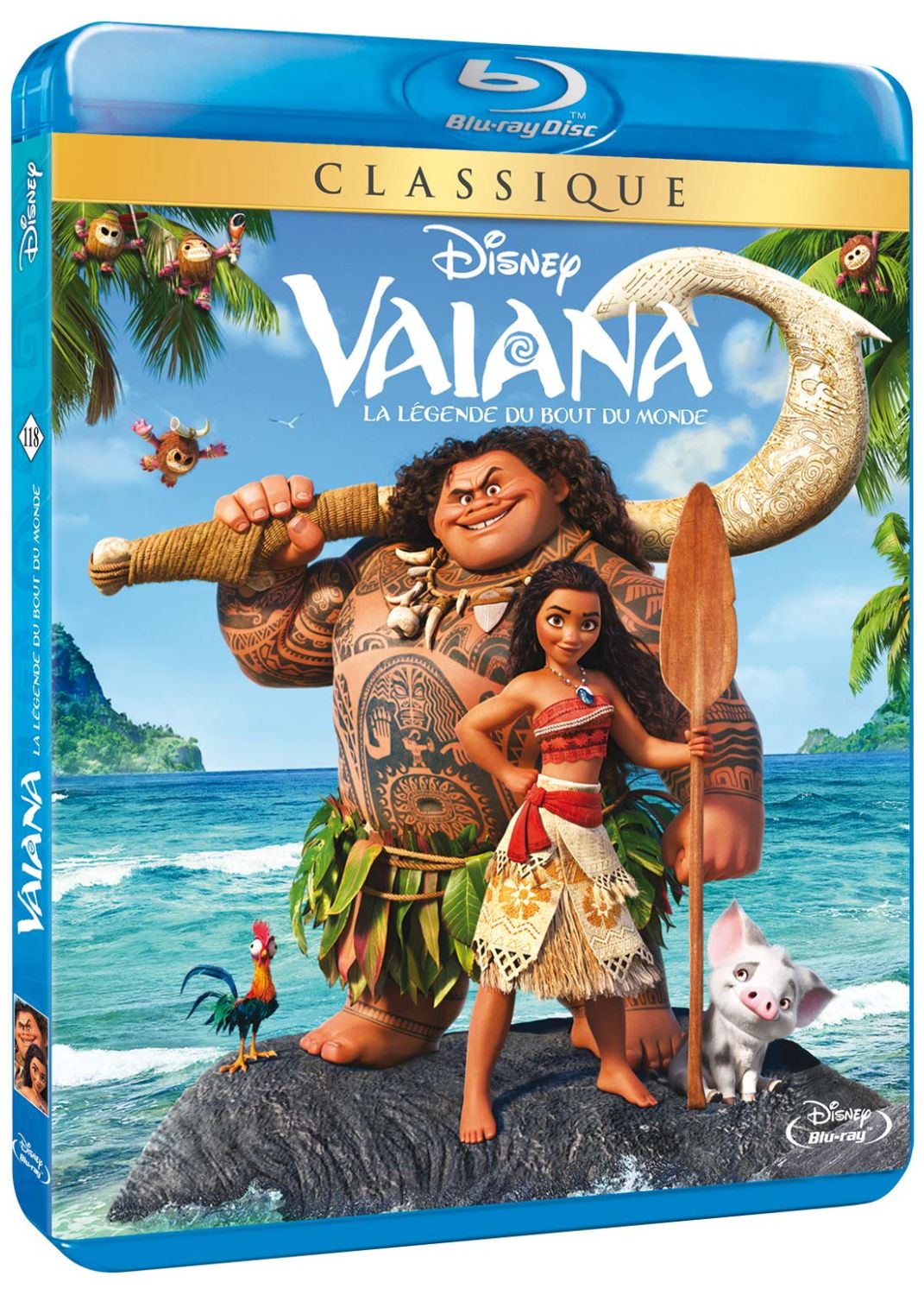 Vaiana, la légende du bout du monde - Blu-ray - flash vidéo