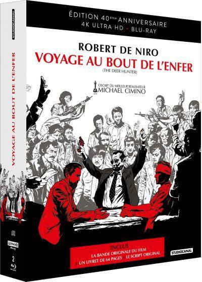 Voyage au bout de l'enfer - Édition 40e anniversaire - 4K UHD + Blu-ray + Blu-ray Bonus + CD BOUHD 4K - flash vidéo