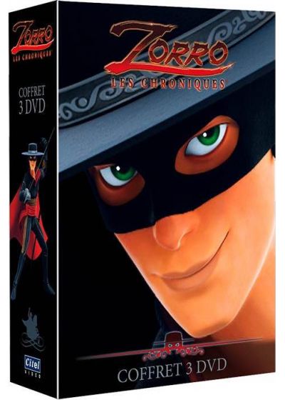 Coffret Zorro Les Chroniques, Vol. 1 à 3 [DVD] - flash vidéo