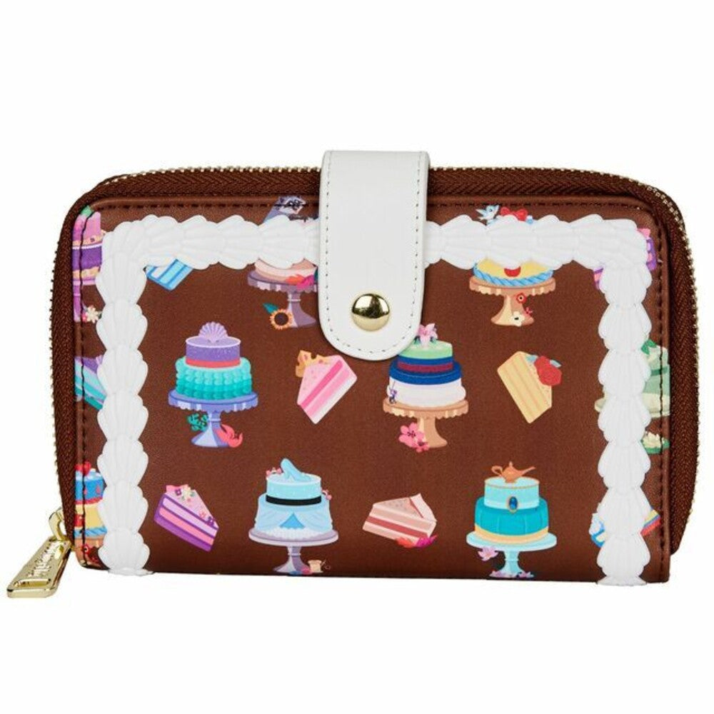Loungefly: Disney Princess Cakes Zip Around Wallet - flash vidéo