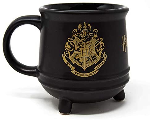 Harry Potter - Hogwarts Crest Ceramic Cauldron Mug - flash vidéo