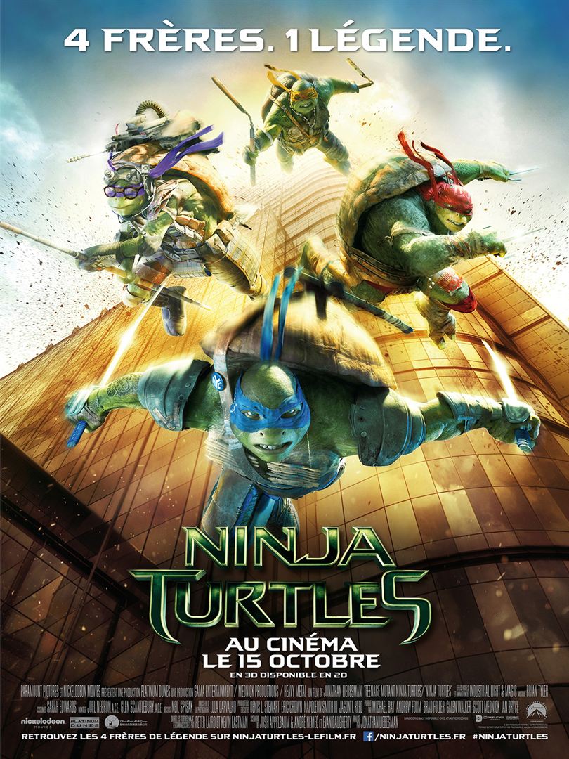 Ninja turtles 1 [Blu-ray à la location] - flash vidéo