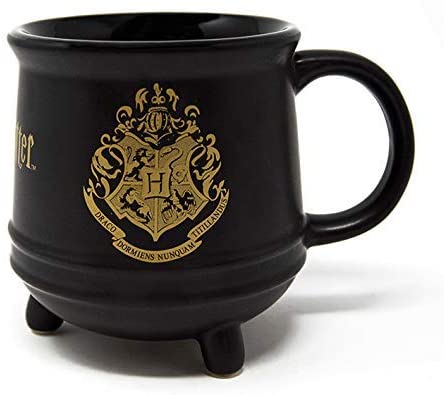 Harry Potter - Hogwarts Crest Ceramic Cauldron Mug - flash vidéo