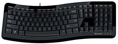 Microsoft Comfort Curve Wired Keyboard 3000 USB BE Azerty - flash vidéo