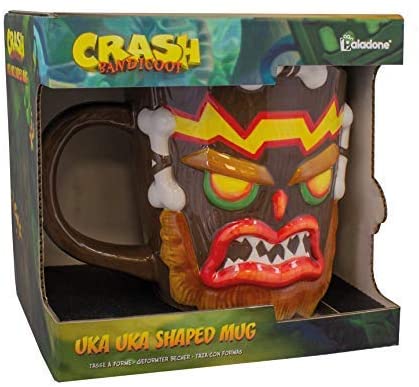 Crash Bandicoot - Uka Uka Shaped Mug