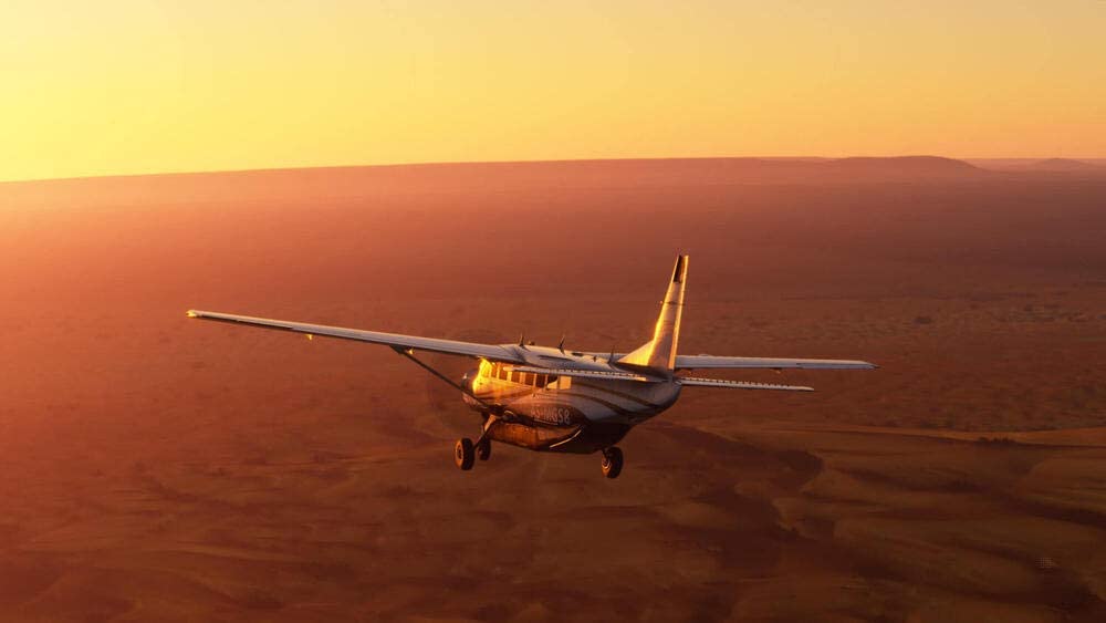 Microsoft Flight Simulator - flash vidéo