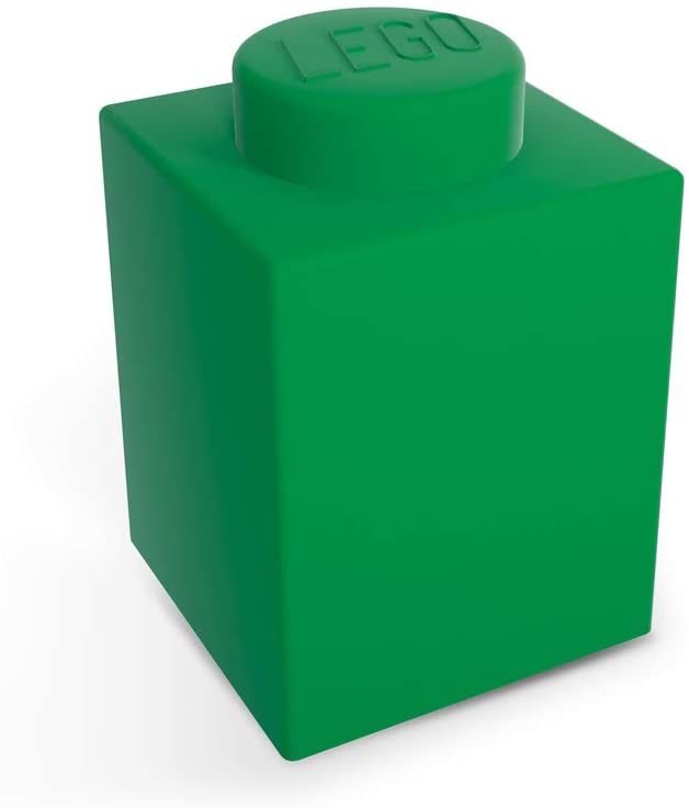§ Veilleuse LED en silicone brique Lego - Vert - flash vidéo