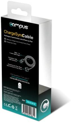 CAMPUS CHARGE SYNC WHITE CABLE 100 CM