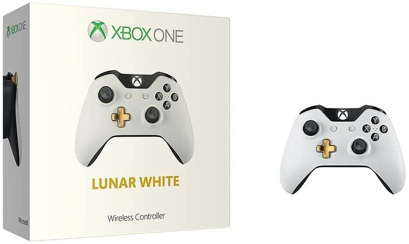 Xbox One Wireless Controller Lunar White Limited Edition - flash vidéo