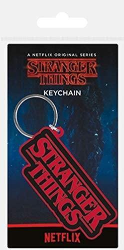 Stranger Things - Logo Rubber Keychain - flash vidéo