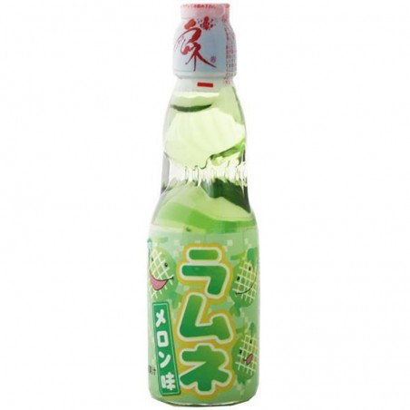 Hata-Kosen Limonade Ramune au melon 200ml - flash vidéo