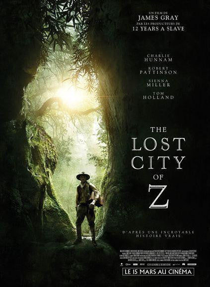 flashvideofilm - The Lost City of Z  « à la location » - Location