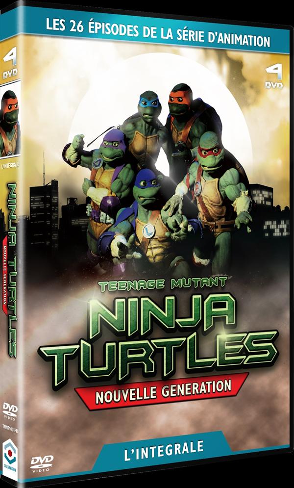 Coffret Intégrale Les Tortues Ninja : La Nouvelle Génération [DVD] - flash vidéo