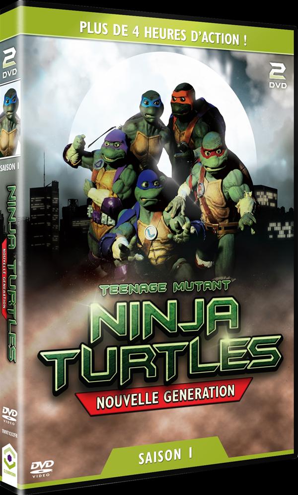 Coffret Les Tortues Ninja : La Nouvelle Génération, Saison 1 [DVD] - flash vidéo