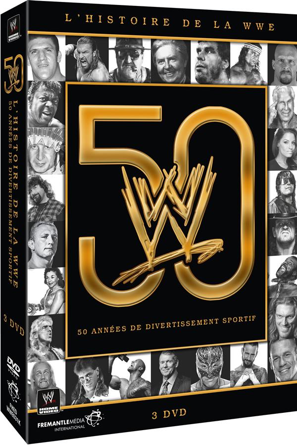 Coffret The History Of WWE : 50 Years Of Sports Entertainment [DVD] - flash vidéo