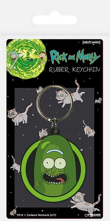 Rick and Morty - Pickle Rick Rubber Keychain - flash vidéo