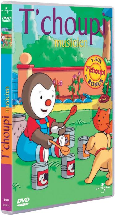 T'choupi - Musicien [DVD] - flash vidéo