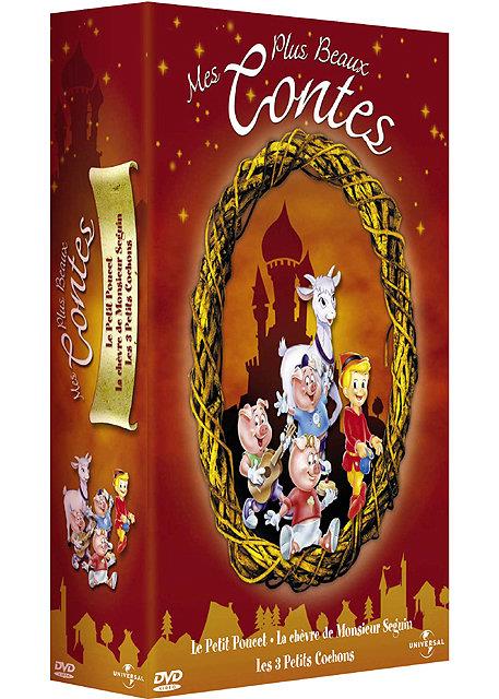 Coffret Les Plus Beaux Contes : Les Trois Petits Cochons / La Chevre De Monsieur Seguin / Le Petit Poucet [DVD]