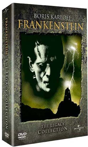 Coffret Frankenstein : Frankenstein / La Fiancee De Frankenstein / Le Fils De Frankenstein / Le Fantome De Frankenstein [DVD] - flash vidéo