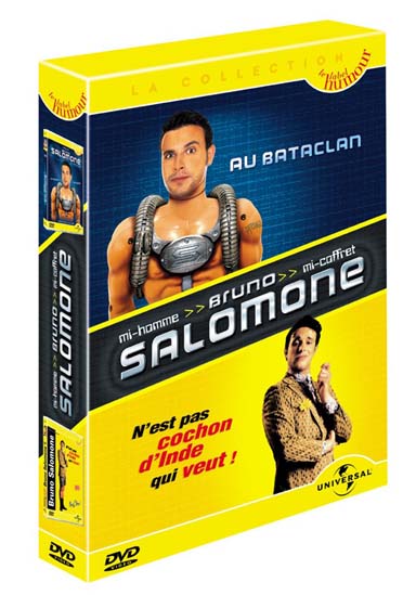 Coffret Bruno Salomone : N'est Pas Cochon D'inde Qui Veut / Au Bataclan [DVD] - flash vidéo
