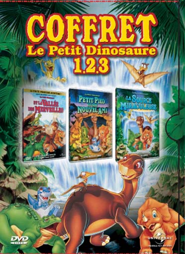 Coffret Le Petit Dinosaure : Le Petit Dinosaure Vol. 1,2,3 [DVD]