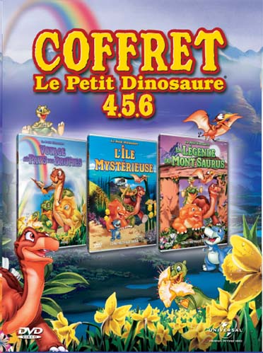 Coffret Petit Dino 4,5,6 [DVD] - flash vidéo