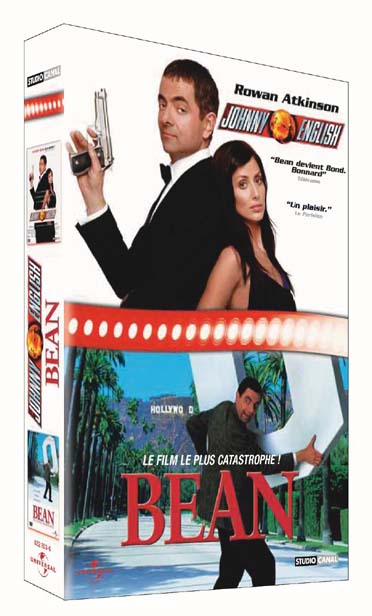 Coffret Rowan Atkinson : Johnny English / Bean [DVD] - flash vidéo