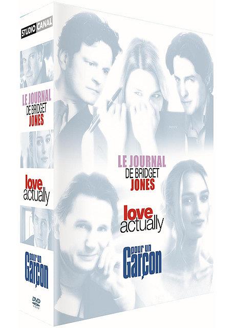 Coffret Hugh Grant : Le Journal De Bridget Jones / Pour Un Garcon / Love Actually [DVD] - flash vidéo