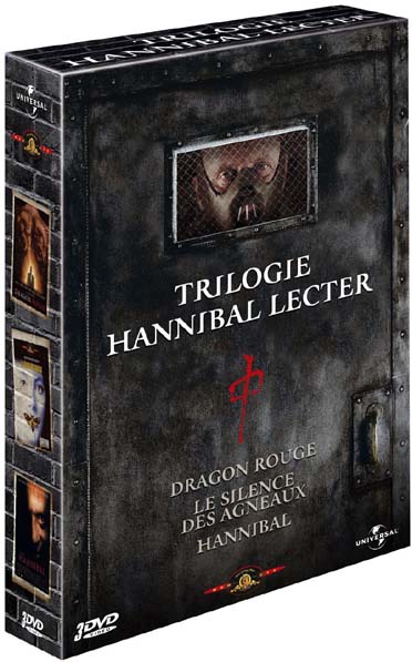 Coffret Trilogie Hannibal Lecter : Le Silence Des Agneaux Dragon Rouge Hannibal [DVD] - flash vidéo