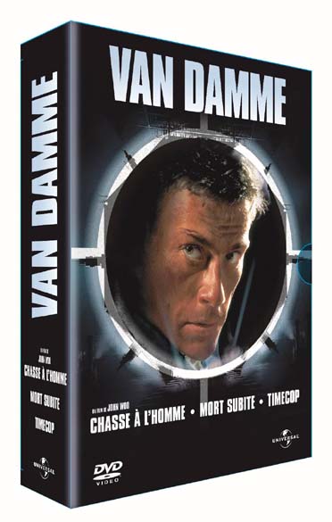 Coffret Jean-claude Van Damme : Chasse A L'homme / Timecop / Mort Subite [DVD] - flash vidéo