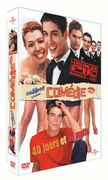 Coffret Djeuns : American Pie 3 / 40 Jours 40 Nuits [DVD] - flash vidéo