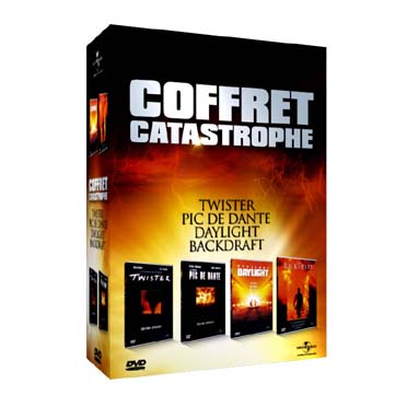 Coffret Films Catastrophe : Twister / Pic De Dante / Daylight / Backdraft [DVD]