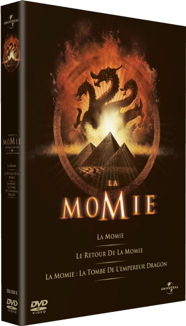 Coffret Trilogie La Momie : La Momie Le Retour De La Momie Le Roi Scorpion [DVD] - flash vidéo