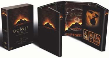 Coffret La Momie : La Momie / Le Retour De La Momie / Le Roi Scorpion [DVD] - flash vidéo