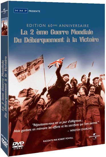 La 2eme Guerre Mondiale : Du Debarquement A La Victoire [DVD] - flash vidéo
