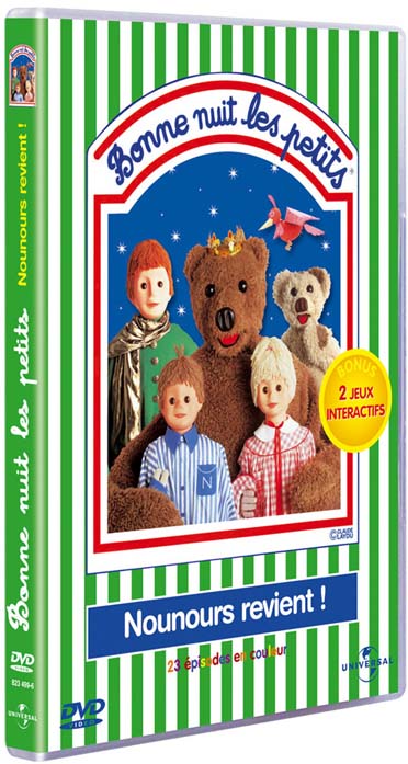 Bonne nuit les petits - Nounours revient ! [DVD] - flash vidéo