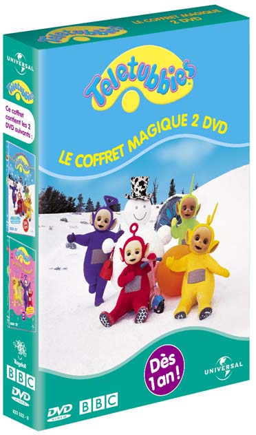 Coffret Teletubbies Vol. 2 : Joue Dans La Neige / En Avant La Musique [DVD] - flash vidéo