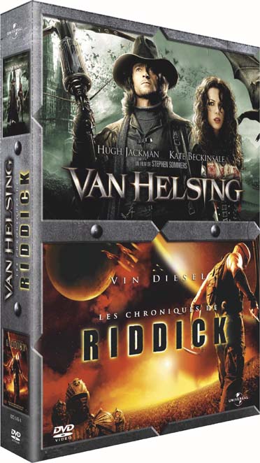 Coffret Fantastique : Van Helsing / Riddick [DVD] - flash vidéo