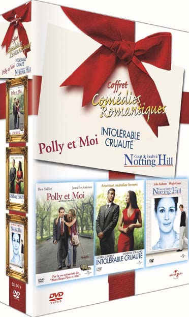 Coffret Comedies Romantiques : Polly Et Moi / Intolerable Cruaute / Coup De Foudre A Notting Hill [DVD]