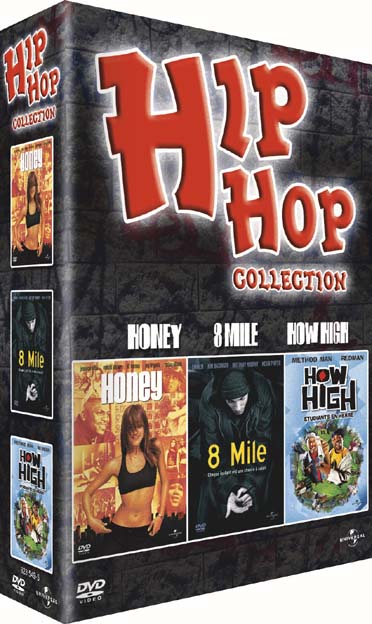 Coffret Hip Hop : Honey / 8 Mile / How High [DVD]