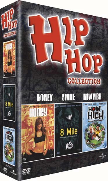 Coffret Hip Hop : Honey / 8 Mile / How High [DVD] - flash vidéo
