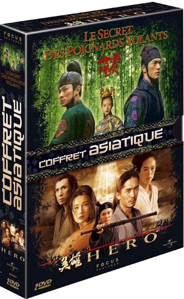 Coffret Asiatique : Les Secret Des Poignards Volants Hero [DVD] - flash vidéo