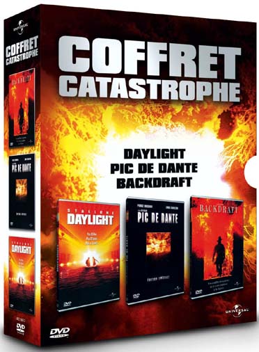 Coffret Catastrophe : Le Pic De Dante / Daylight / Backdraft [DVD] - flash vidéo