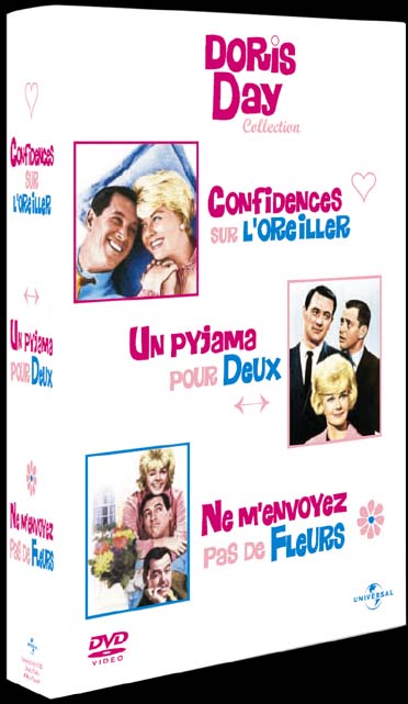 Coffret Doris Day : Un Pyjama Pour Deux / Ne M'envoyez Pas De Fleurs / Confidences Sur L'oreiller [DVD] - flash vidéo
