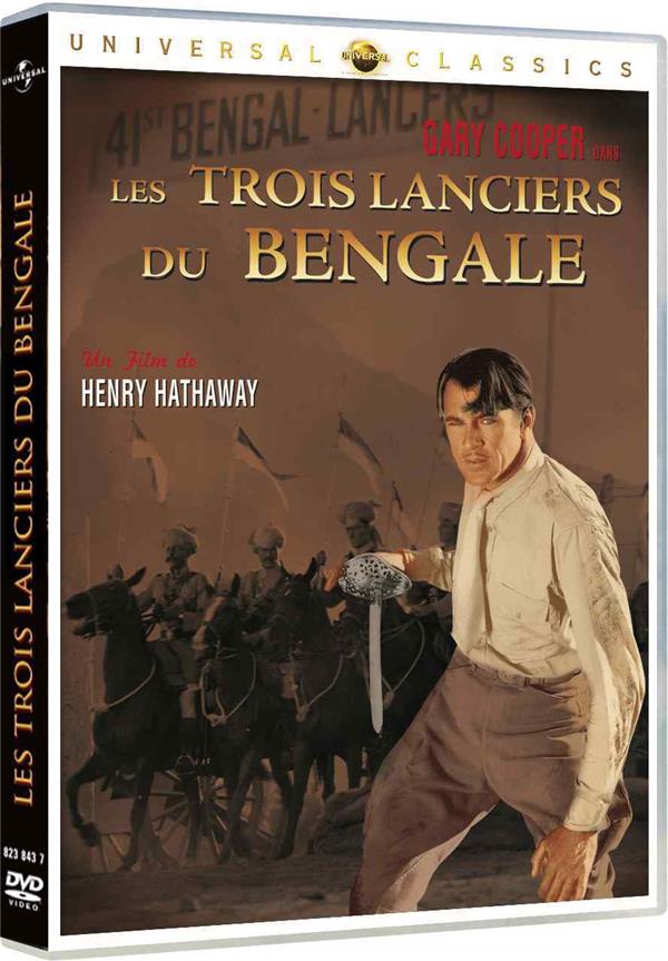 Les Trois Lanciers Du Bengale [DVD] - flash vidéo